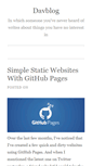 Mobile Screenshot of blog.dave.org.uk
