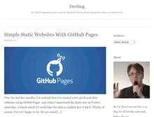 Tablet Screenshot of blog.dave.org.uk