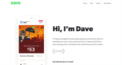 Desktop Screenshot of dave.com