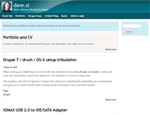 Tablet Screenshot of dave.st